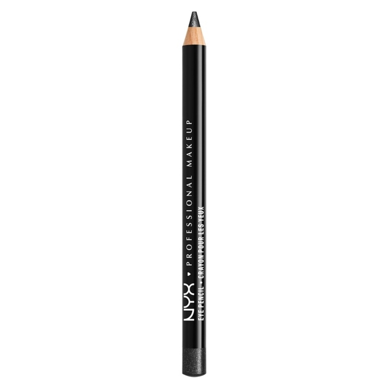 NYX Prof. Makeup Slim Eye Pencil 1,1 gr. - Black Shimmer thumbnail