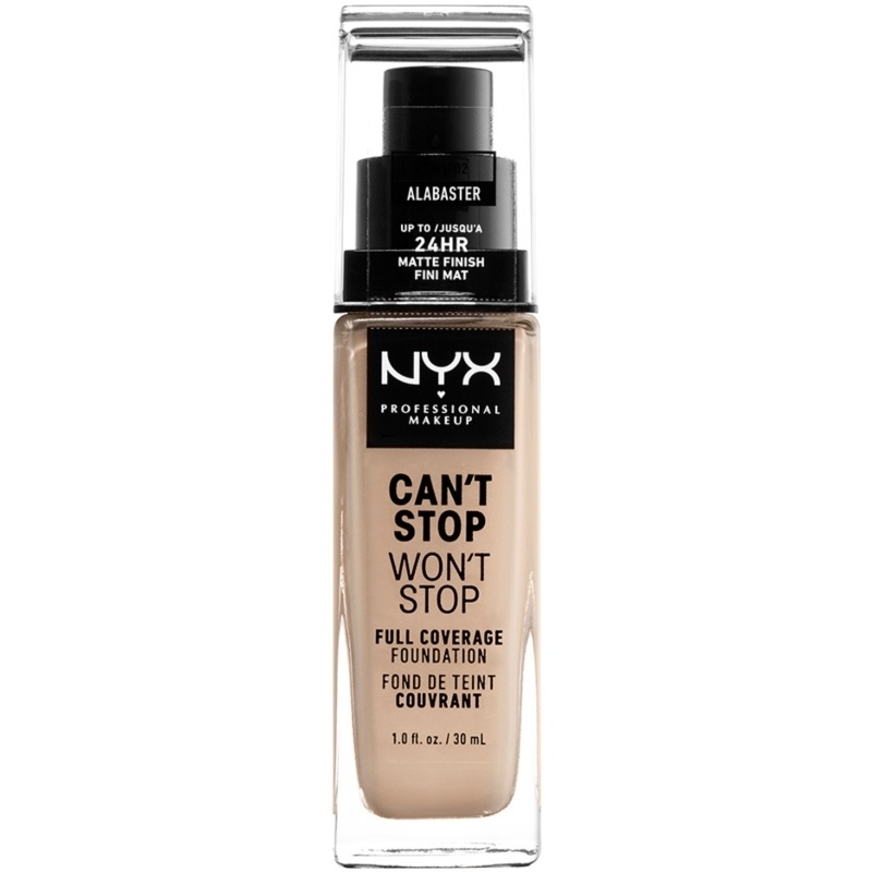 NYX Prof. Makeup Can't Stop Won't Stop Foundation 30 ml - Alabaster
