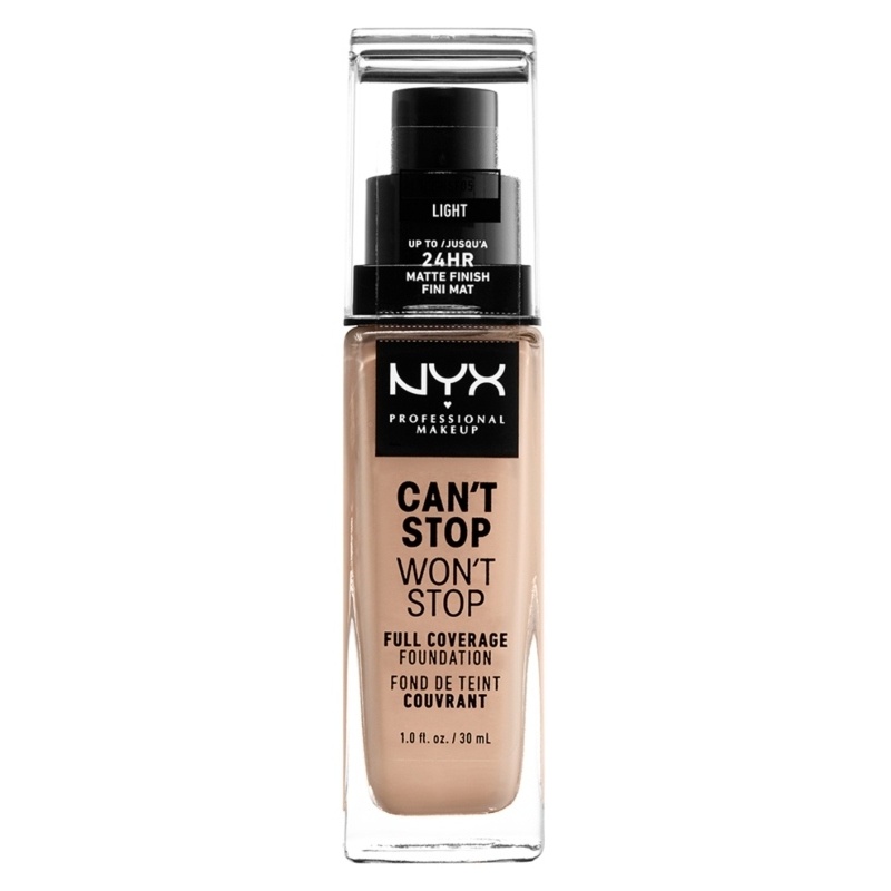 NYX Prof. Makeup Can't Stop Won't Stop Foundation 30 ml - Light