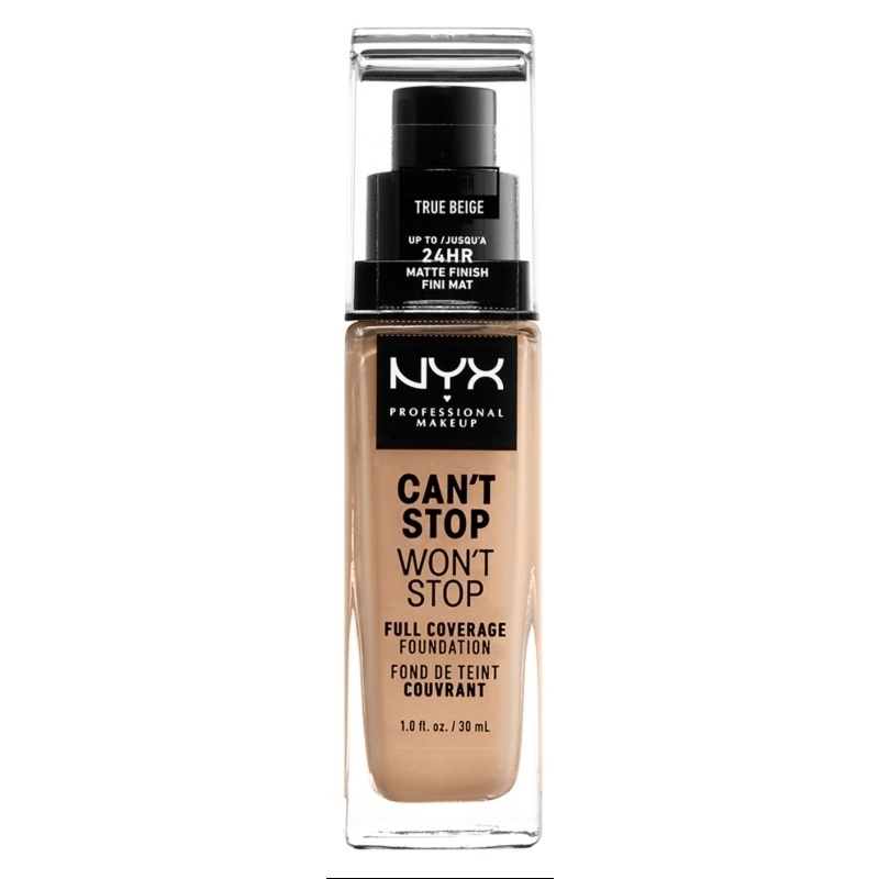 NYX Prof. Makeup Can't Stop Won't Stop Foundation 30 ml - True Beige