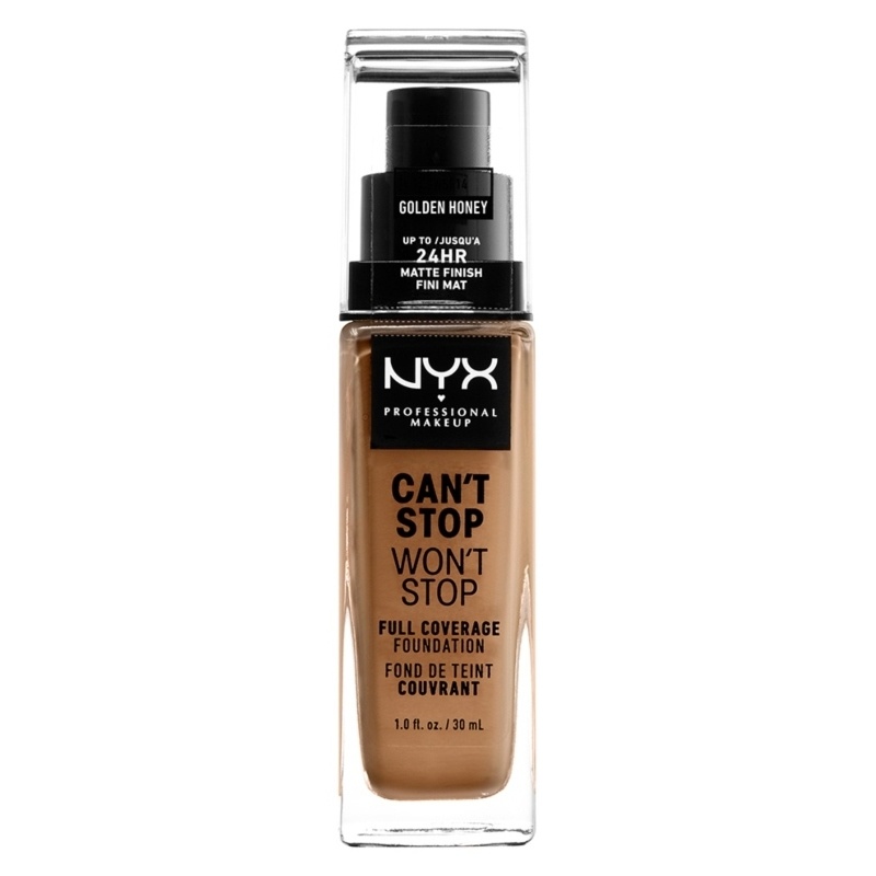 NYX Prof. Makeup Can't Stop Won't Stop Foundation 30 ml - Golden Honey thumbnail