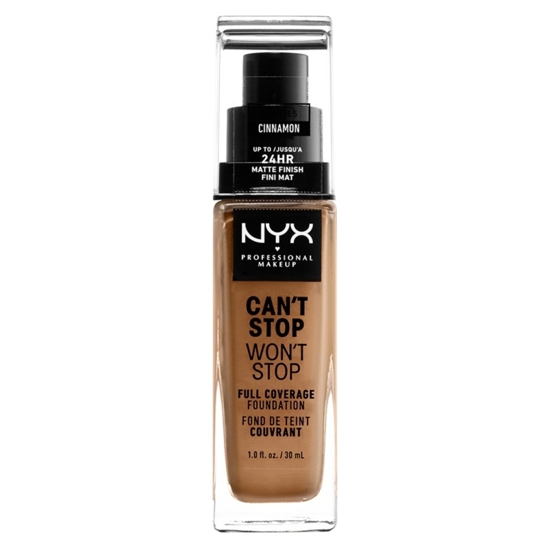 NYX Prof. Makeup Can't Stop Won't Stop Foundation 30 ml - Cinnamon thumbnail