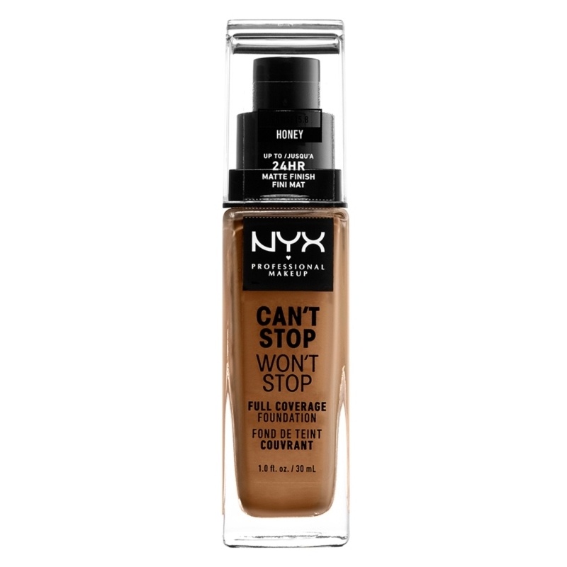 NYX Prof. Makeup Can't Stop Won't Stop Foundation 30 ml - Honey (U) thumbnail