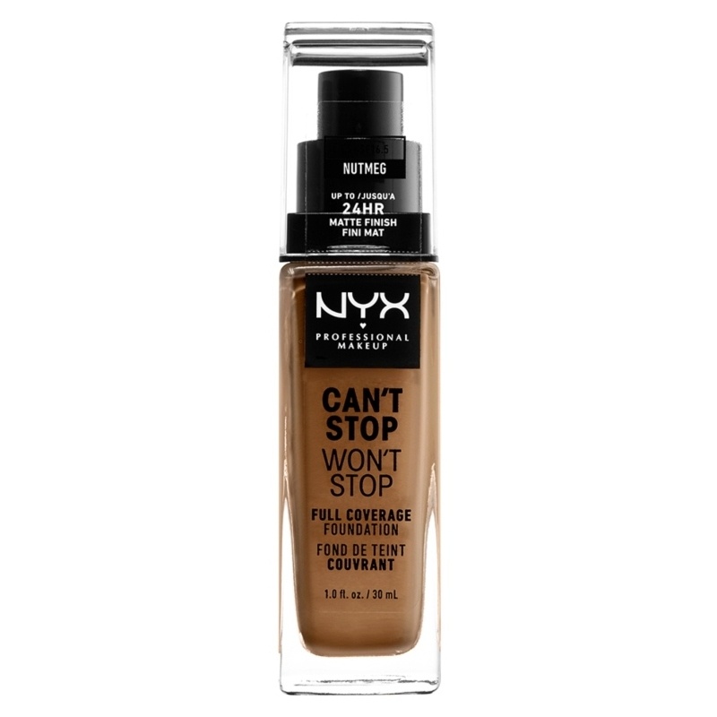 NYX Prof. Makeup Can't Stop Won't Stop Foundation 30 ml - Nutmeg (U)