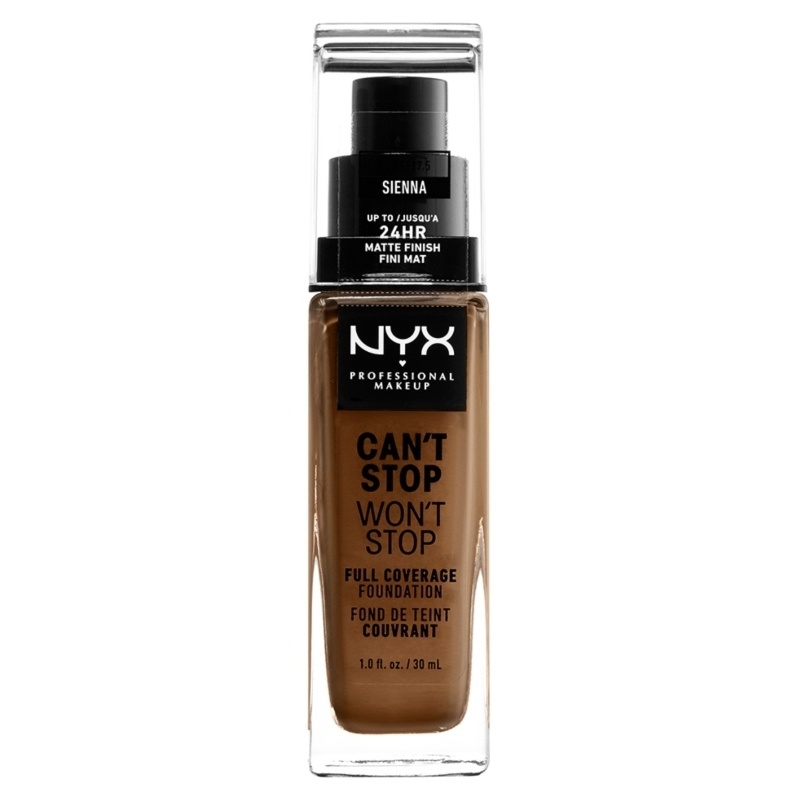 NYX Prof. Makeup Can't Stop Won't Stop Foundation 30 ml - Sienna (U)