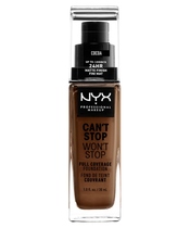 NYX Prof. Makeup Can't Stop Won't Stop Foundation 30 ml - Cocoa (U)