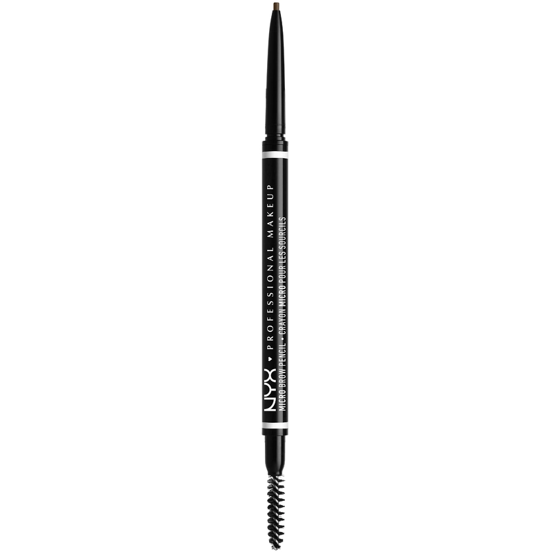 Se NYX Prof. Makeup Micro Brow Pencil 0,09 gr. - 05 Ash Brown hos NiceHair.dk