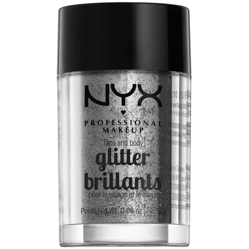 NYX Prof. Makeup Face & Body Glitter Brillants 2,5 gr. - Silver thumbnail