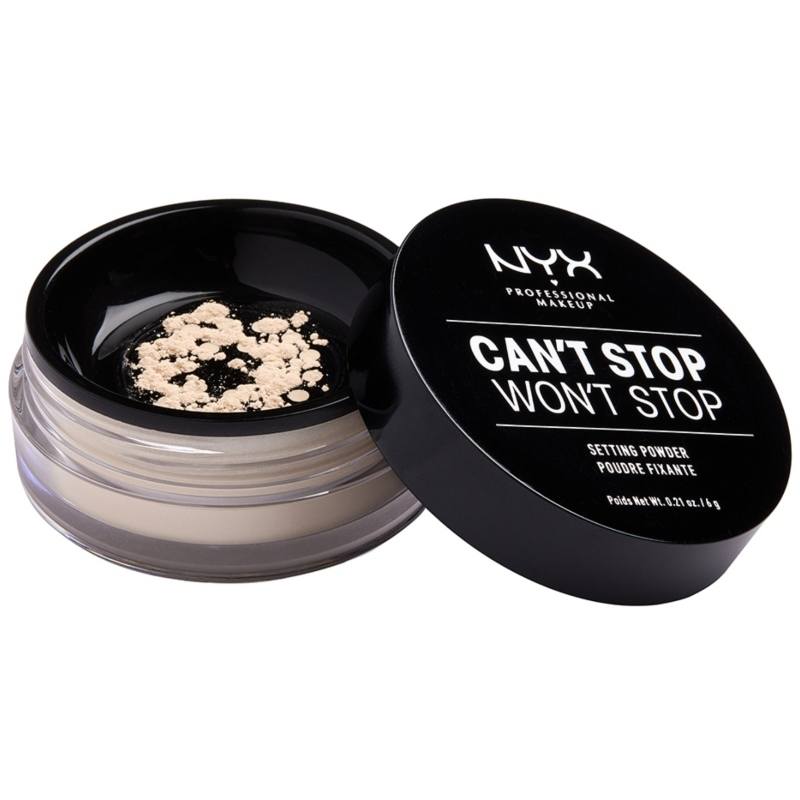 NYX Prof. Makeup Can't Stop Won't Stop Setting Powder 6 gr. - Light thumbnail