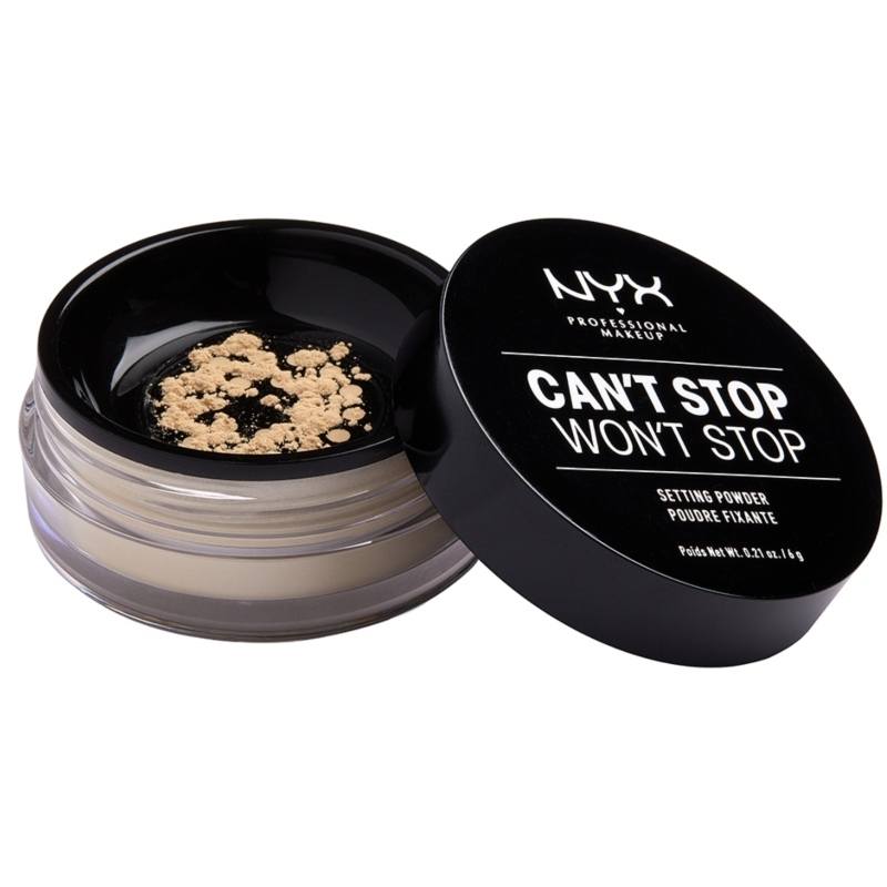 NYX Prof. Makeup Can't Stop Won't Stop Setting Powder 6 gr. - Light Medium thumbnail