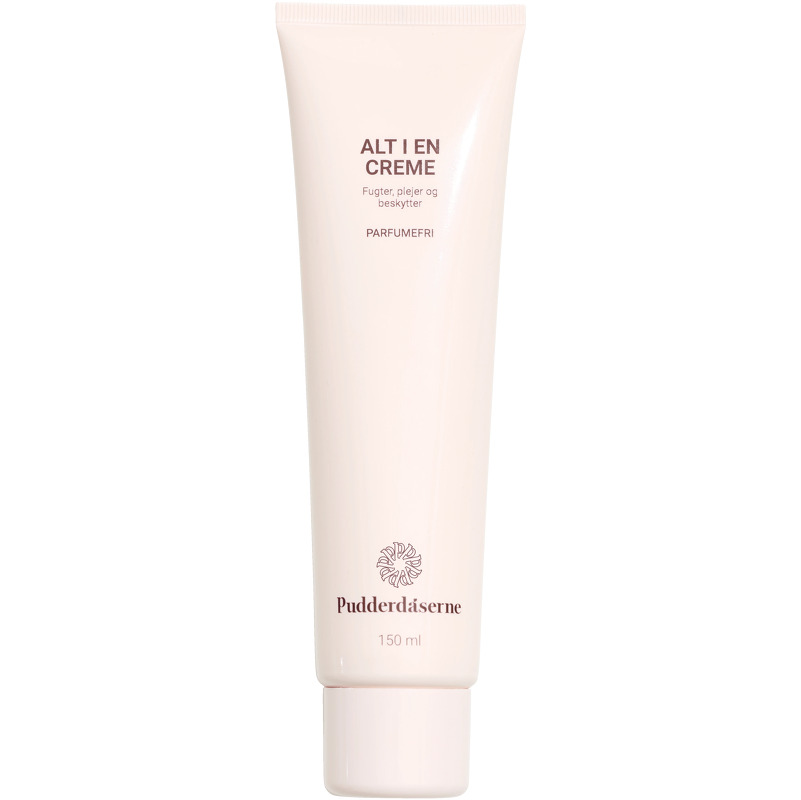 PUDDERDÅSERNE Alt I En Creme Parfumefri 150 ml