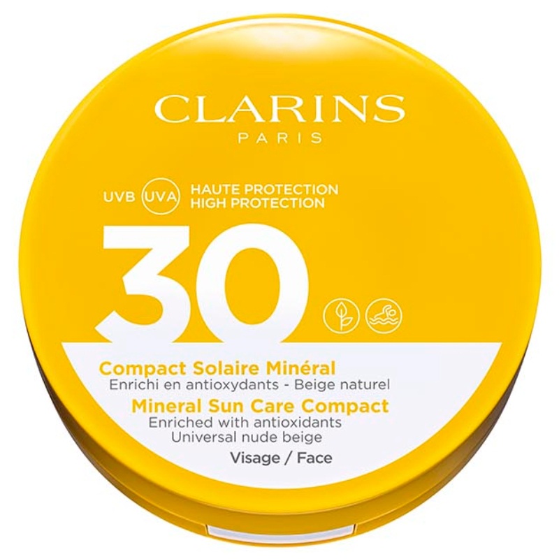 Clarins Sun Care Face Mineral Compact SPF 30 - 11,5 ml Universal Nude Beige thumbnail