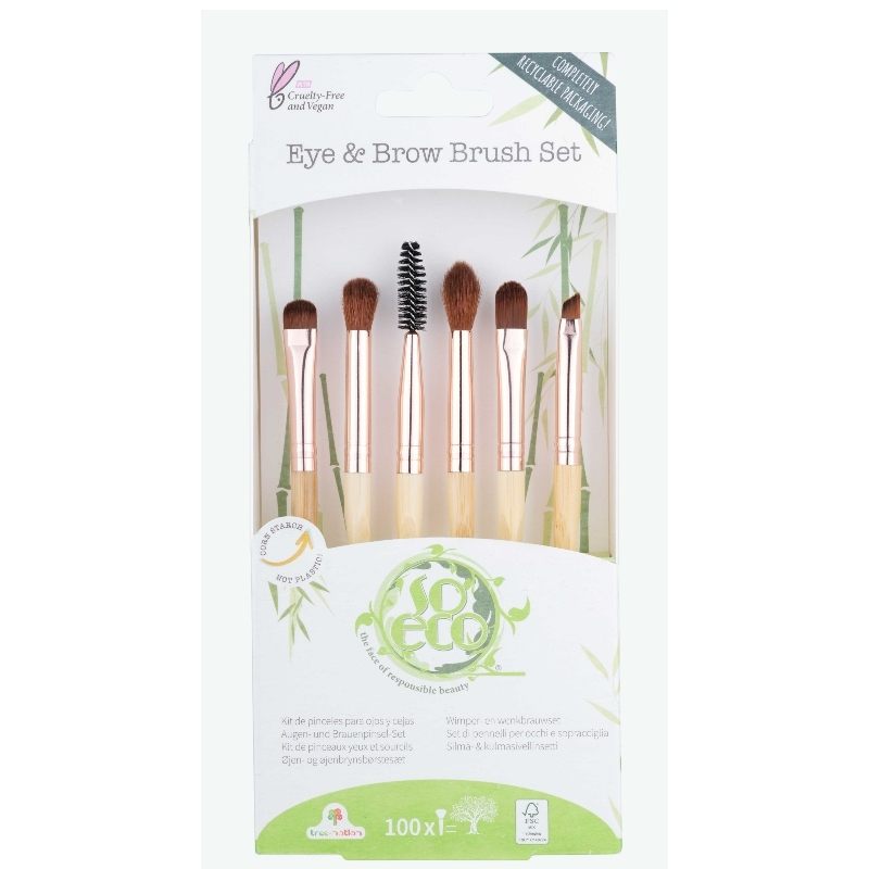 So Eco Eye & Brow Brush Set