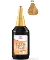 Wella Color Fresh - 9/3 Very Light Gold Blonde