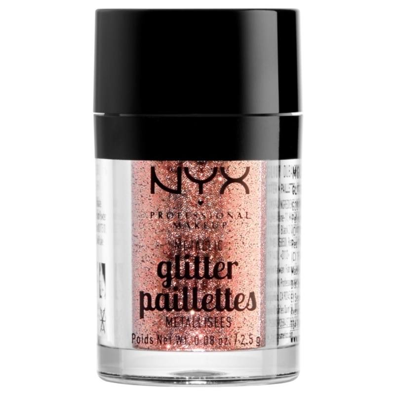 NYX Prof. Makeup Metallic Glitter Paillettes 2,5 gr. - Dubai Bronze thumbnail