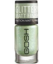 GOSH Frosted Nail Lacquer 8 ml - 09 Frosted Soft Green 