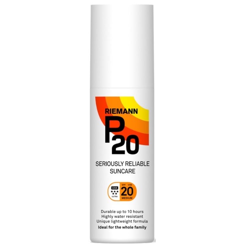 P20 Riemann Sun Protection Spray SPF 20 - 200 ml thumbnail
