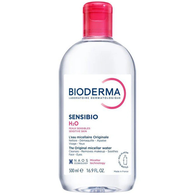 Bioderma Sensibio H2O Micellar Water 500 ml Face, Eyes, For Sensitive Skin
