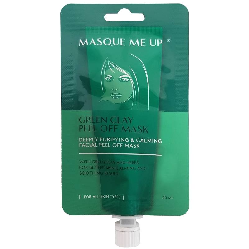 Masque Me Up Green Clay Peel Off Mask 20 ml thumbnail