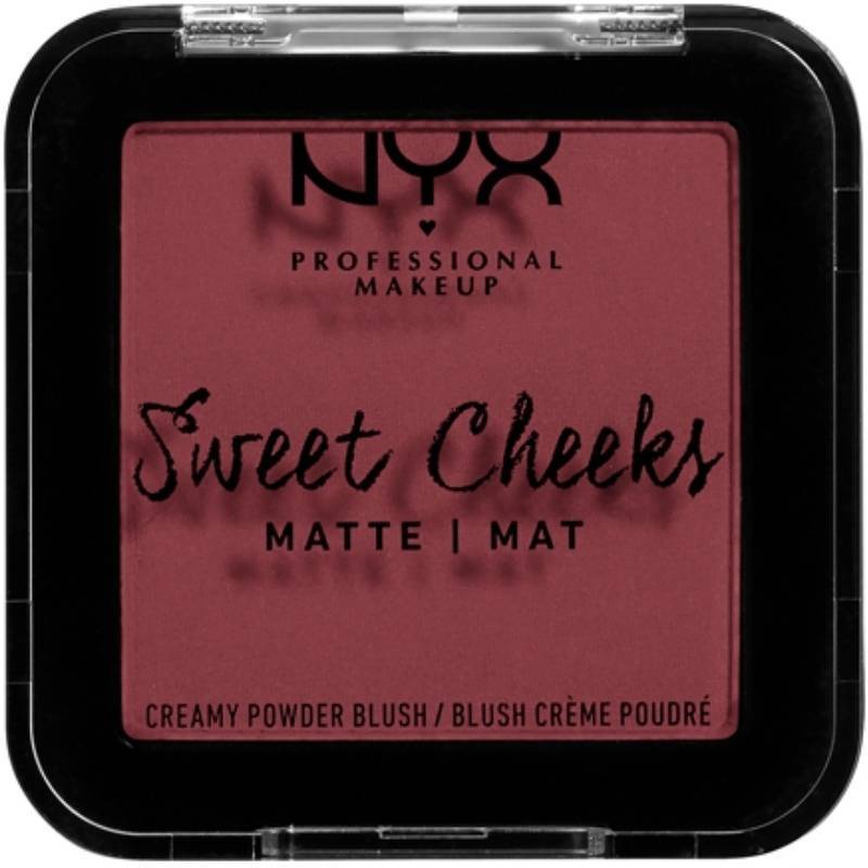 NYX Prof. Makeup Sweet Cheeks Creamy Powder Blush 5 gr. - Bang Bang thumbnail