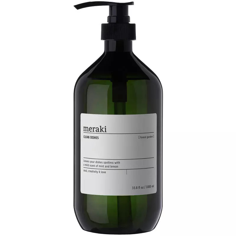 Meraki Clean Dishes Dish Wash - Forest Garden 1000 ml