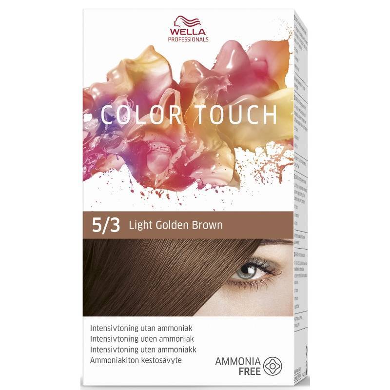 Wella Color Touch - 5/3 Light Golden Brown thumbnail