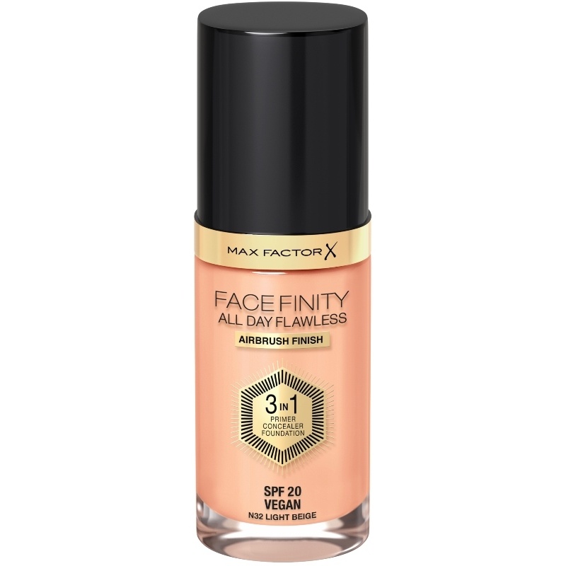 Max Factor Facefinity 3-In-1 Foundation SPF20 30 ml - N32 Light Beige thumbnail