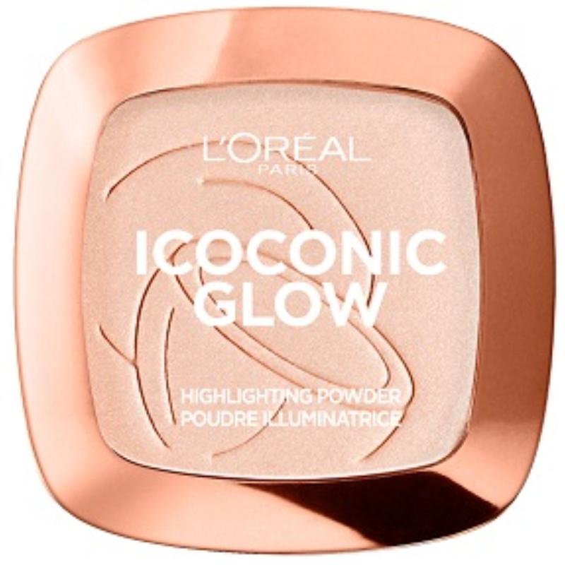 L&#39;Oreal Paris Cosmetics Icoconic Glow Highlighter Powder 9 gr. - 01 Coconut Addict