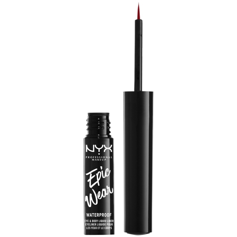 NYX Prof. Makeup Epic Wear Semi Permanent Liquid Liner 3,5 ml - Red thumbnail
