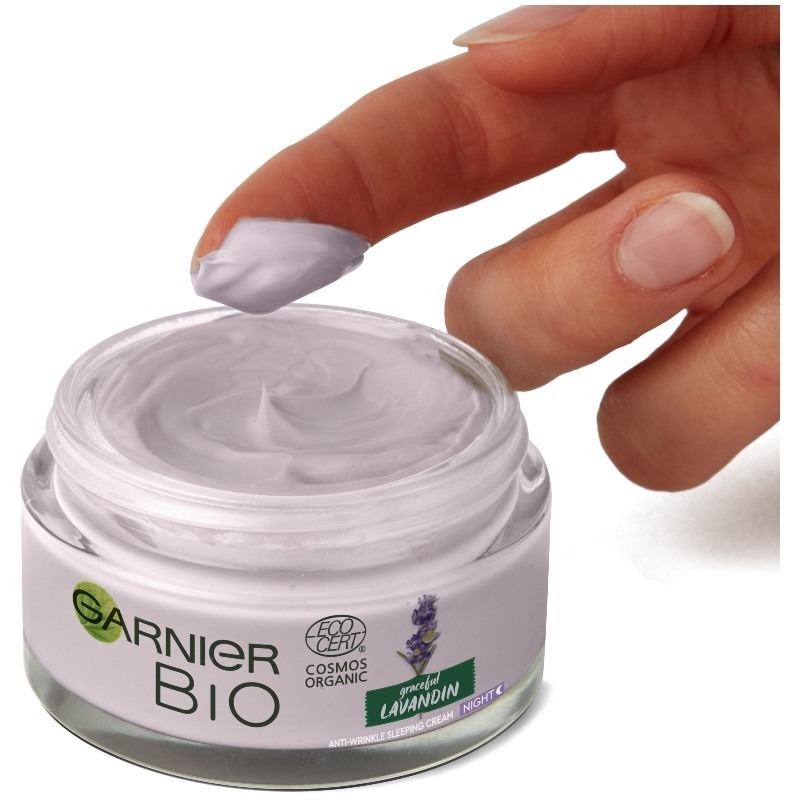 Garnier BIO Levendulás anti-ageing éjszakai arckrém, 50 ml | orhideatemetkezes.hu