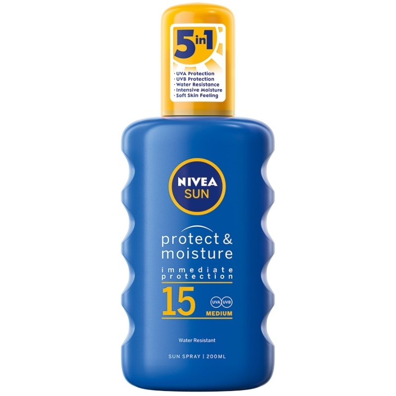 Nivea Sun Protect & Moisture Sun Spray SPF 15 - 200 ml thumbnail