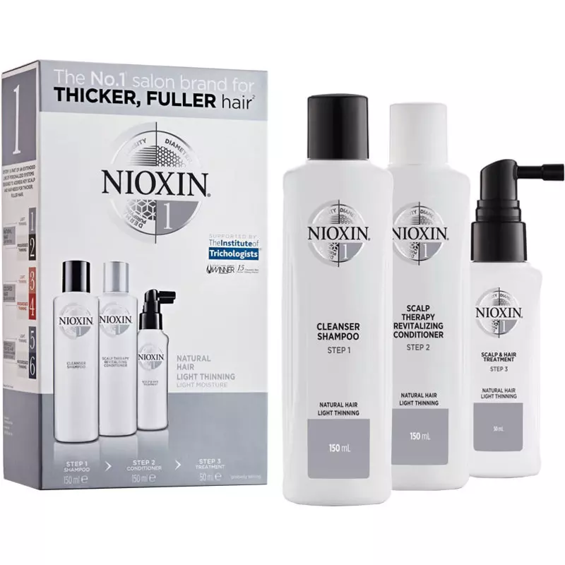 Nioxin Trial Kit System 1 - Natural Hair thumbnail
