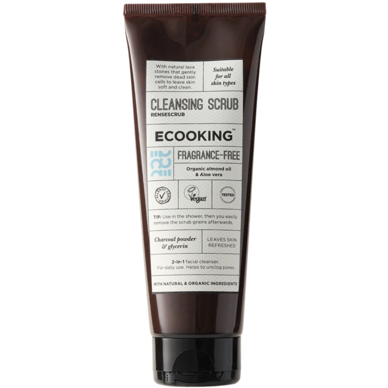 Ecooking Rensescrub Parfumefri (125 ml)
