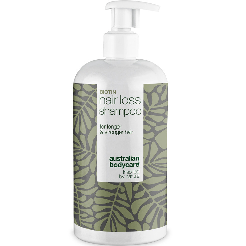 Shampoo reducerer hårtab og tyndt hår â Shampoo reducerer hårtab og styrker svækket hår med biotin, koffein og Capilia Longa, der nærer hovedbunden og stimulerer hårrødderne. - 500 ml