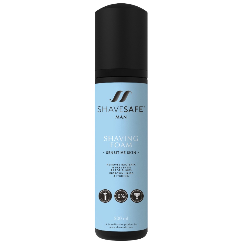 ShaveSafe Man Shaving Foam 200 ml - Sensitive Skin thumbnail