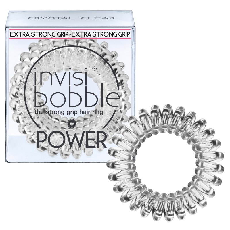 invisibobble Power 3 Pieces - Crystal Clear thumbnail