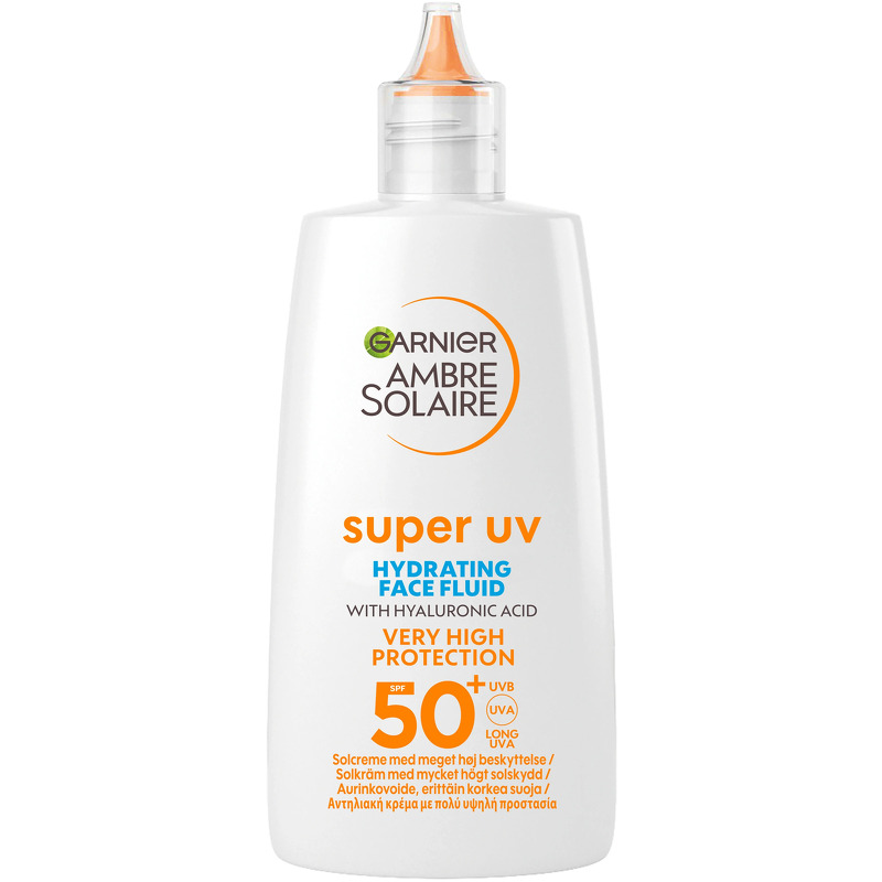 Garnier Ambre Solaire Super UV Hydrating Face Fluid SPF 50+ 40 ml