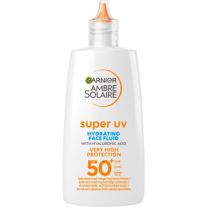 Garnier Ambre Solaire Super UV Hydrating Face Fluid SPF 50+ 40 ml