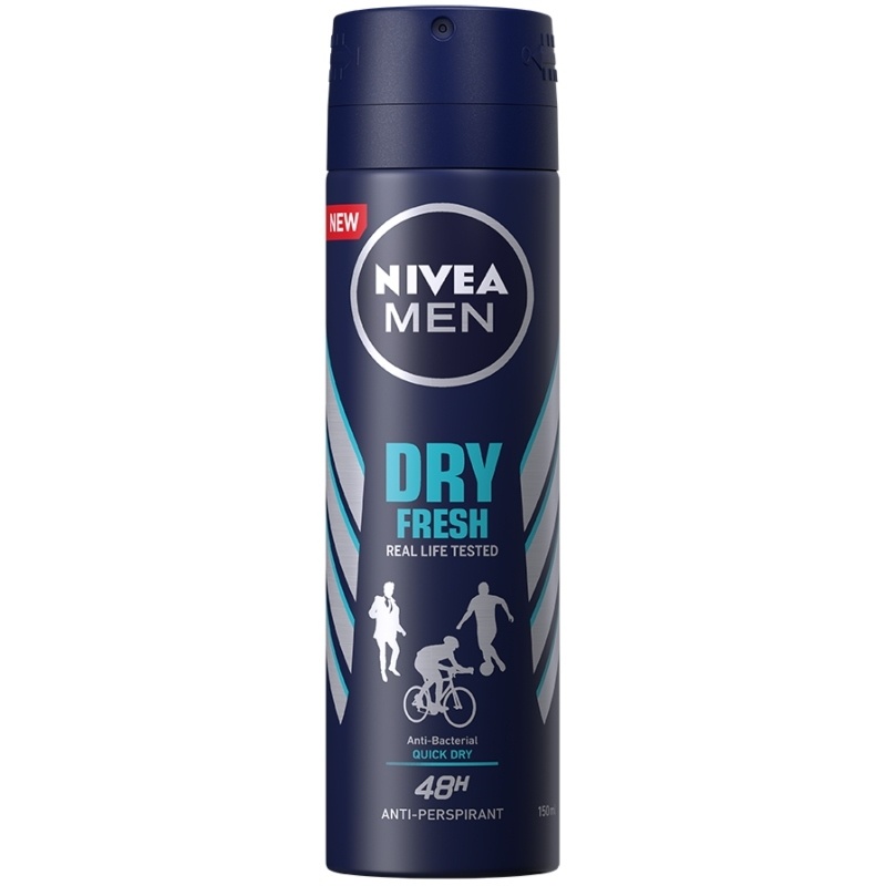Nivea Men Dry Fresh Spray 150 ml thumbnail