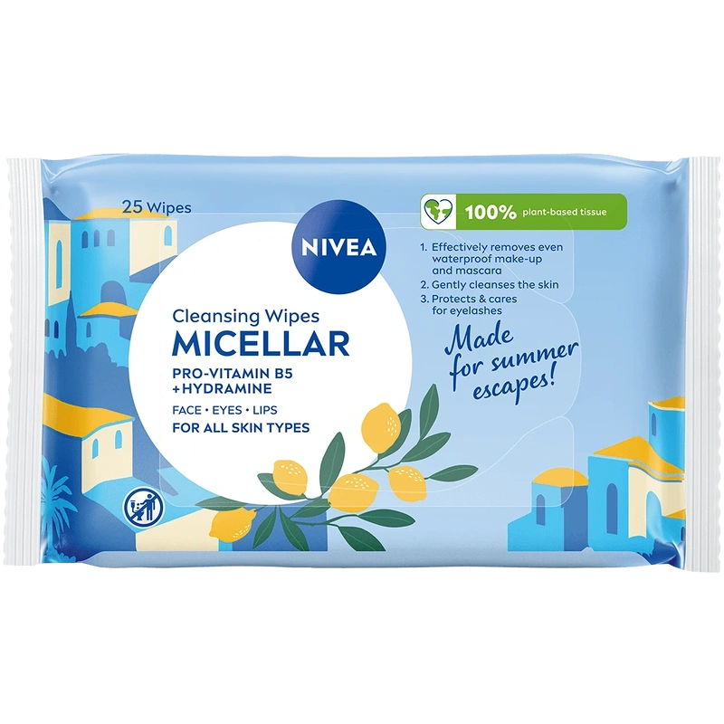 Nivea Micellar Cleansing Wipes 25 pcs