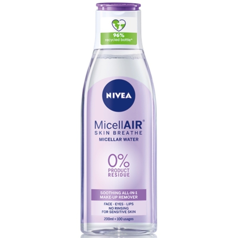 Nivea MicellAIR Skin Breathe Micellar Water Sensitive Skin 200 ml thumbnail
