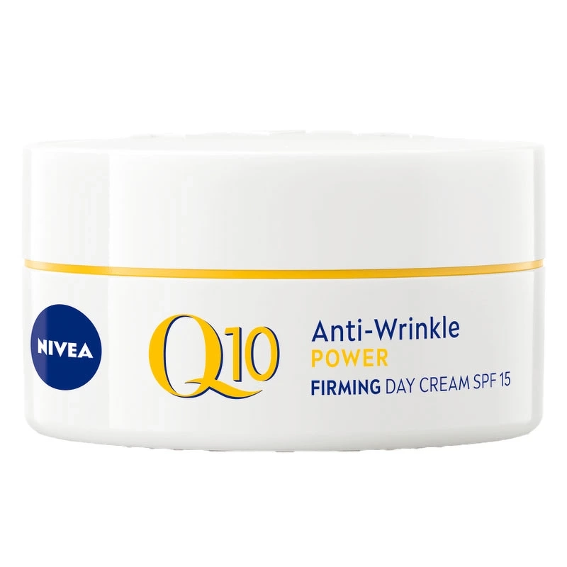 14: Nivea Q10 Power Anti-Wrinkle + Firming Day Cream SPF 15 - 50 ml