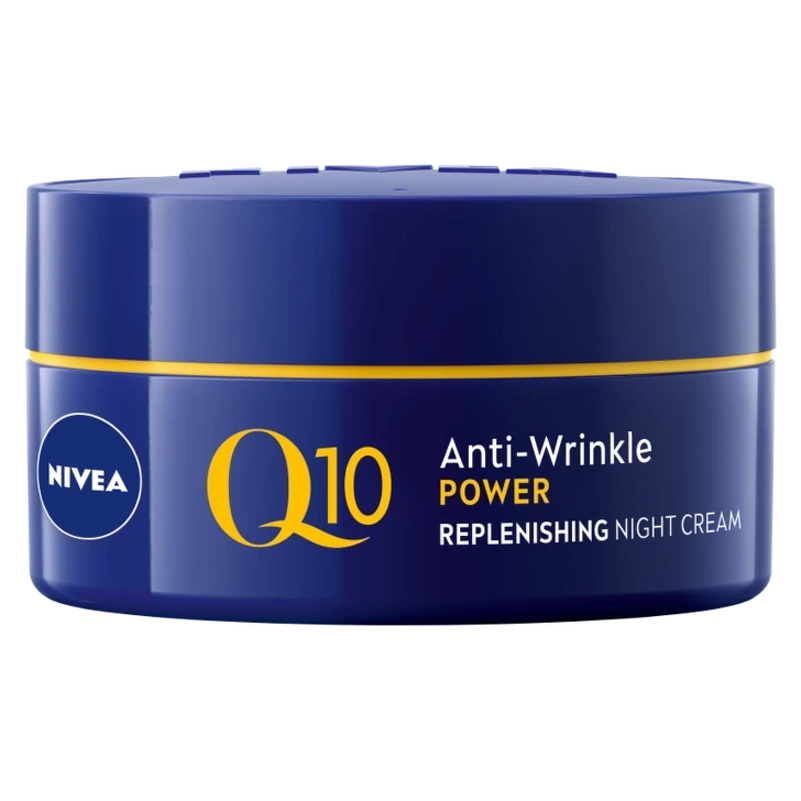 Se Nivea Q10 Power Anti-Wrinkle + Firming Night Cream 50 ml hos NiceHair.dk