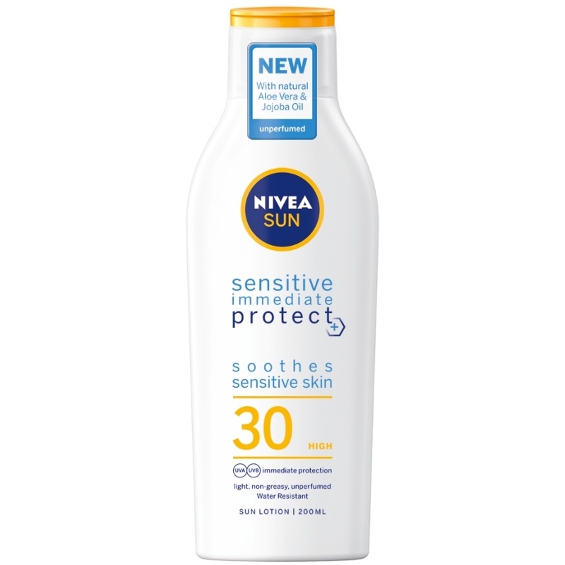 Nivea Sun Sensitive & Protect Sun Lotion SPF 30 - 200 ml thumbnail