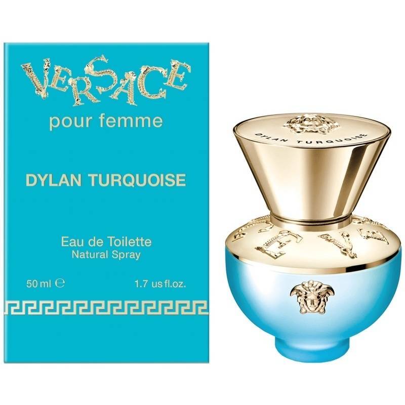 مرسوم غسول رباعي إنكيبير جيبيت صفارة  Versace Dylan Turquoise Pour Femme EDT 50 ml