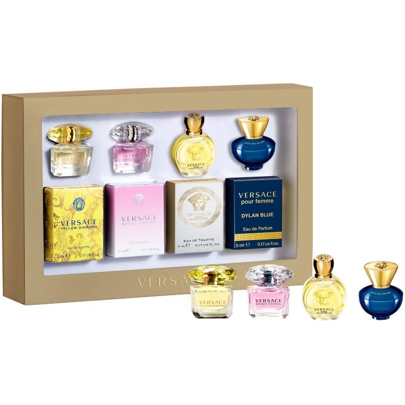 versace perfume mini gift set