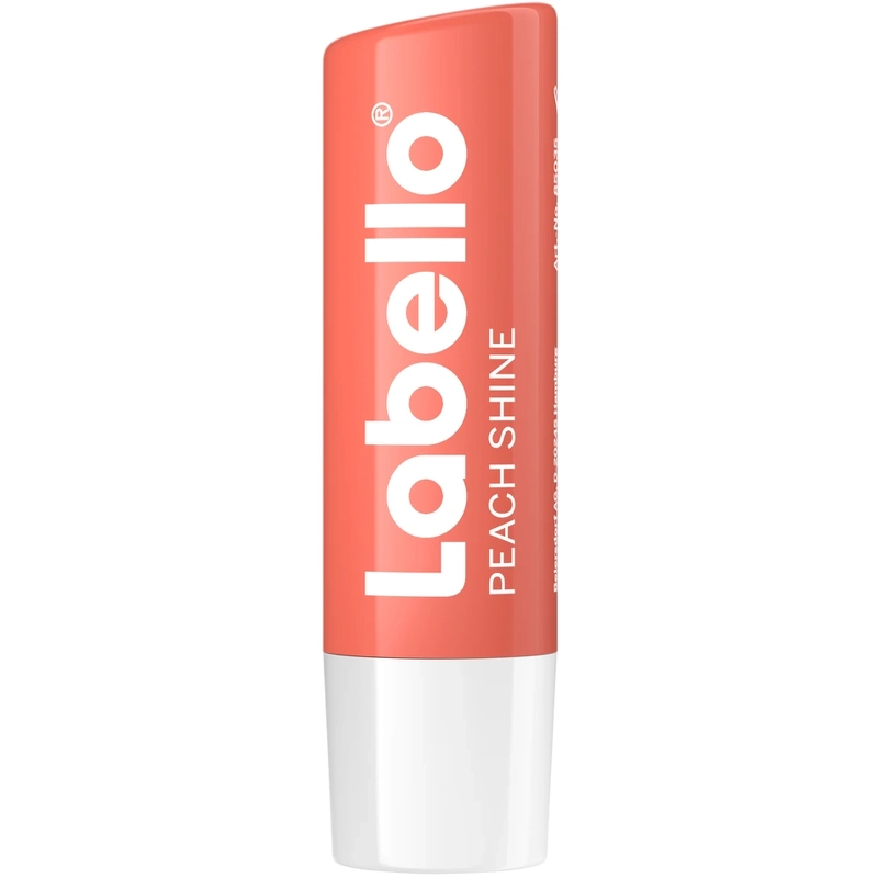 Se Labello Lip Balm 4,8 gr. - Peach Shine hos NiceHair.dk