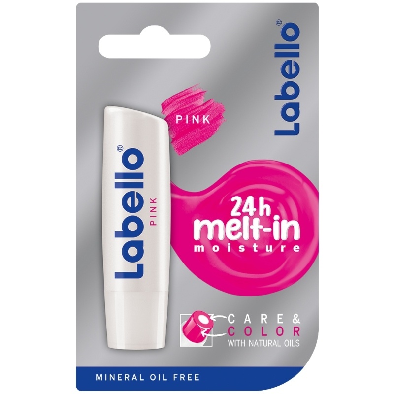 Labello Lip Balm Care & Color 4,8 gr. Pink