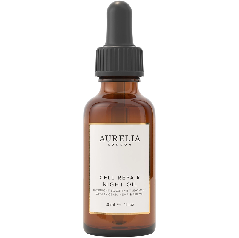 Se Aurelia Cell Repair Night Oil 30 ml hos NiceHair.dk
