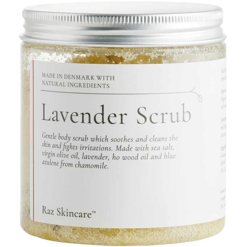 Raz Skincare Lavender Scrub, 200g.